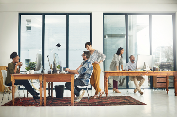 Open-Plan Offices and Coworking Spaces